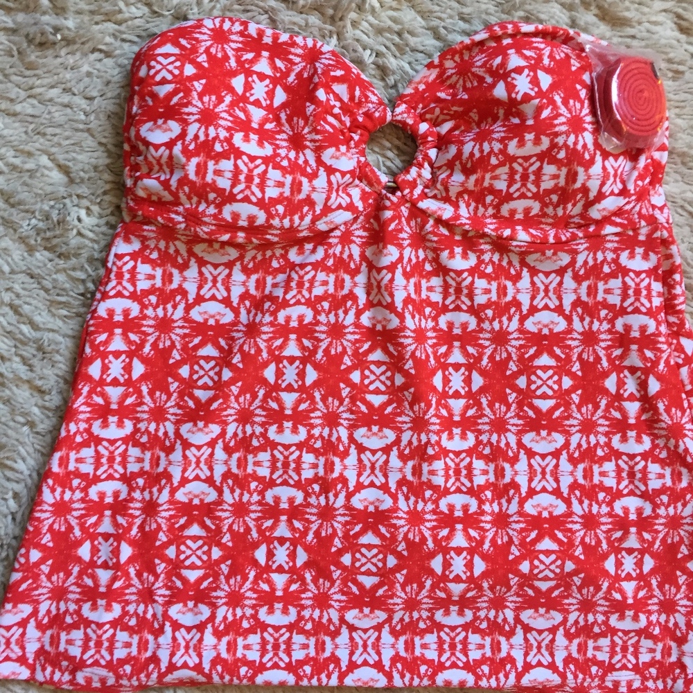 Crimson Converse Tankini Top (Swimwear)
